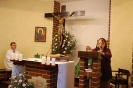 Kaplica w Domu Nadziei, Msza Święta, czyta pani Barbara
