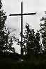 Krzyż przy skrzyżowaniu drogi prowadzącej do Żułowa