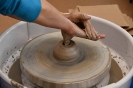 Zajęcia w pracowni ceramicznej