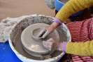 Zajęcia w pracowni ceramicznej